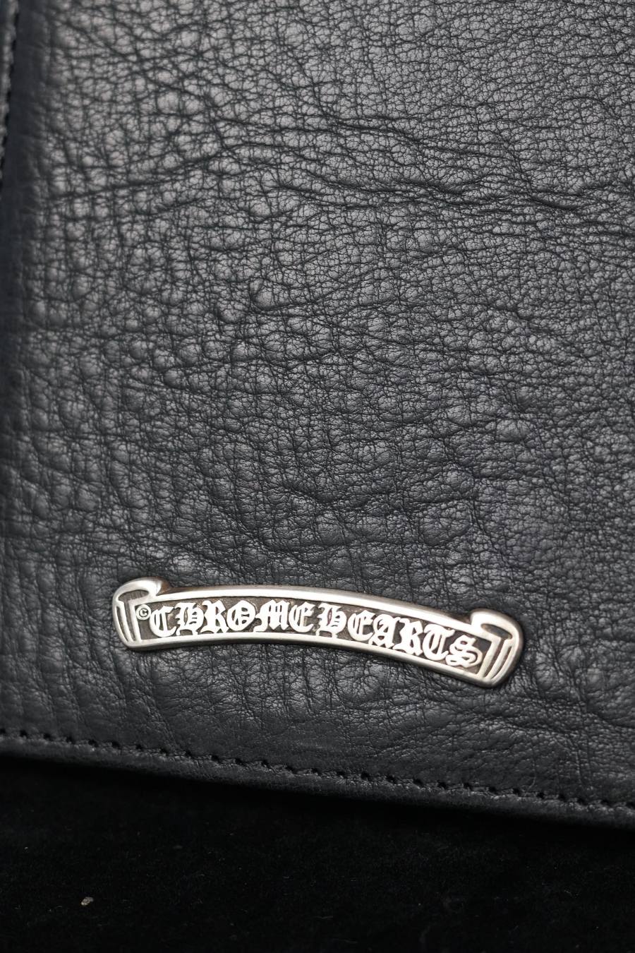 Chrome Hearts S925 Silver Cross Leather Passport Wallet 크롬하츠 S925 실버 십자가 가죽 여권 지갑 12