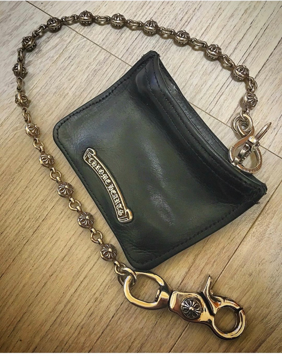 Chrome Hearts S925 Silver Small Leather Coin Pouch 크롬하츠 S925 실버 스몰 가죽 코인 파우치 3