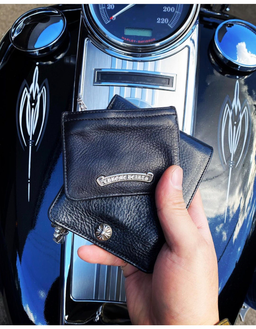 Chrome Hearts S925 Silver Small Leather Coin Pouch 크롬하츠 S925 실버 스몰 가죽 코인 파우치 6