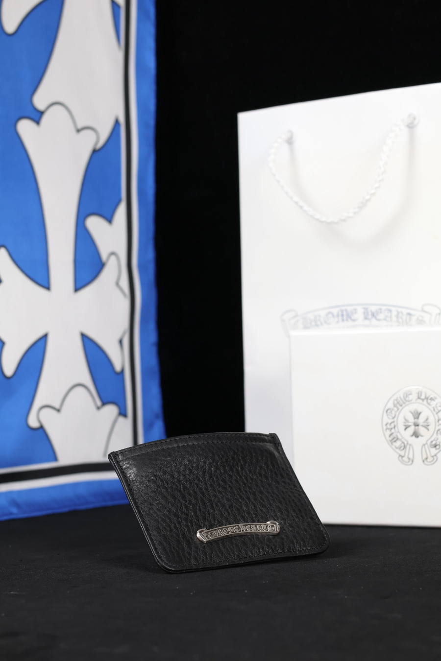 Chrome Hearts S925 Silver Small Leather Coin Pouch 크롬하츠 S925 실버 스몰 가죽 코인 파우치 11