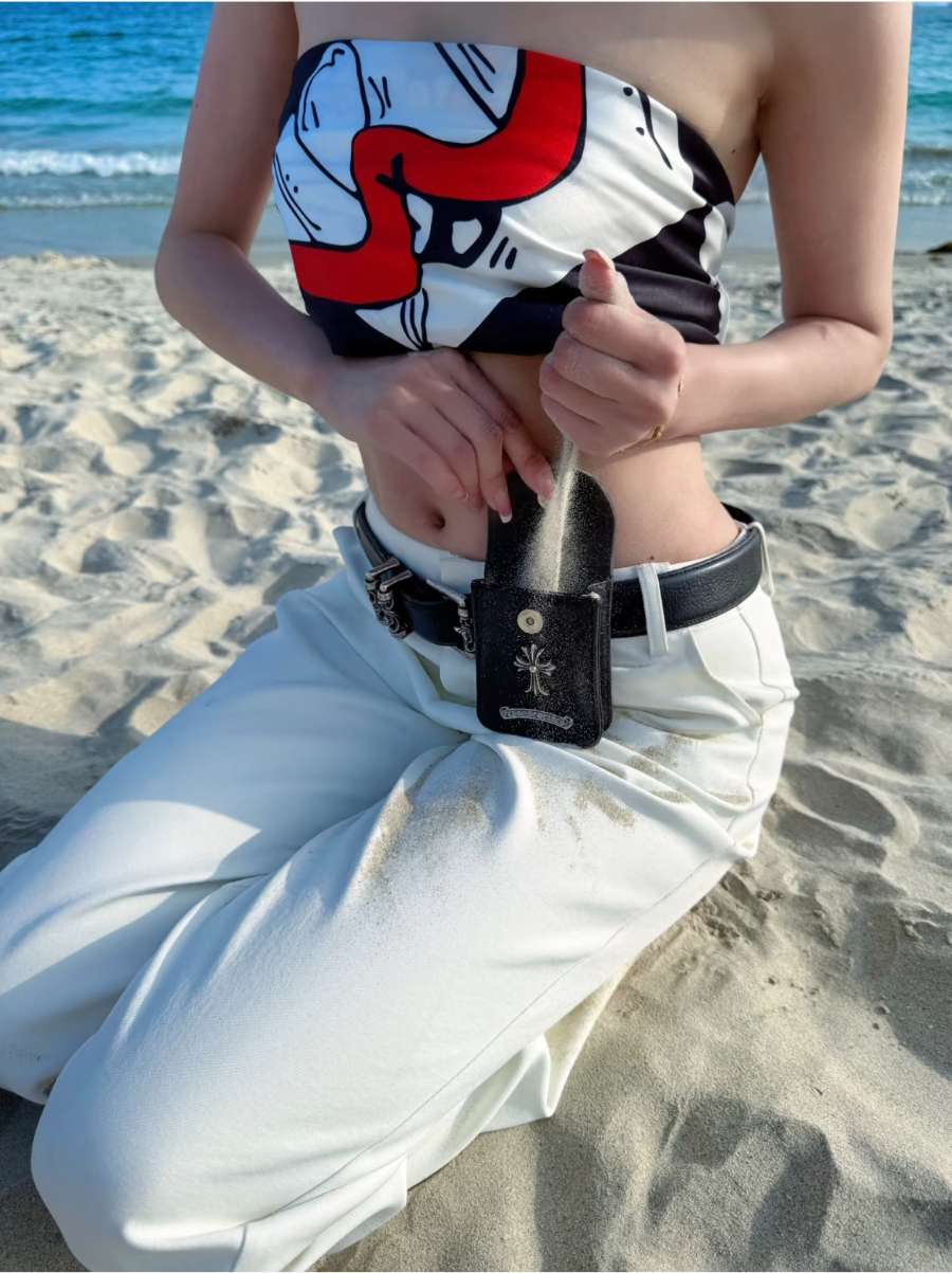 Chrome Hearts Cross Snap Leather Cigarette Case 크롬하츠 십자가 스냅 가죽 담배 케이스 6