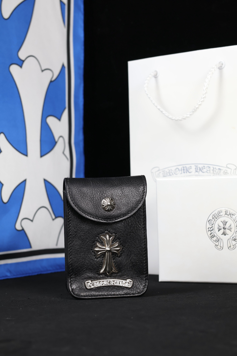 Chrome Hearts Cross Snap Leather Cigarette Case 크롬하츠 십자가 스냅 가죽 담배 케이스 7