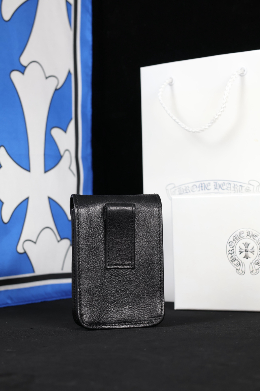 Chrome Hearts Cross Snap Leather Cigarette Case 크롬하츠 십자가 스냅 가죽 담배 케이스 10