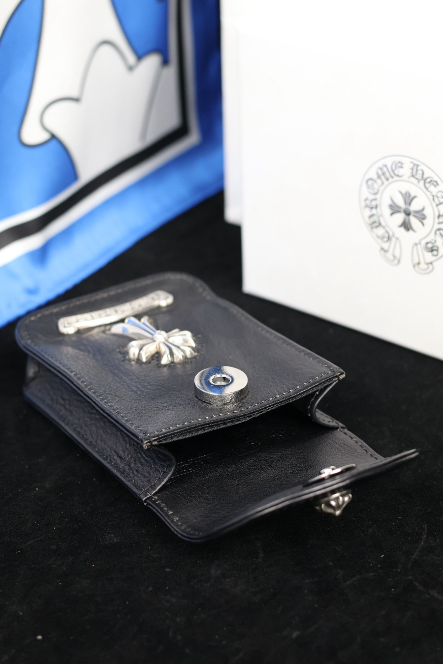 Chrome Hearts Cross Snap Leather Cigarette Case 크롬하츠 십자가 스냅 가죽 담배 케이스 16
