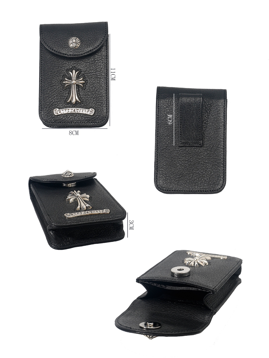 Chrome Hearts Cross Snap Leather Cigarette Case 크롬하츠 십자가 스냅 가죽 담배 케이스 20