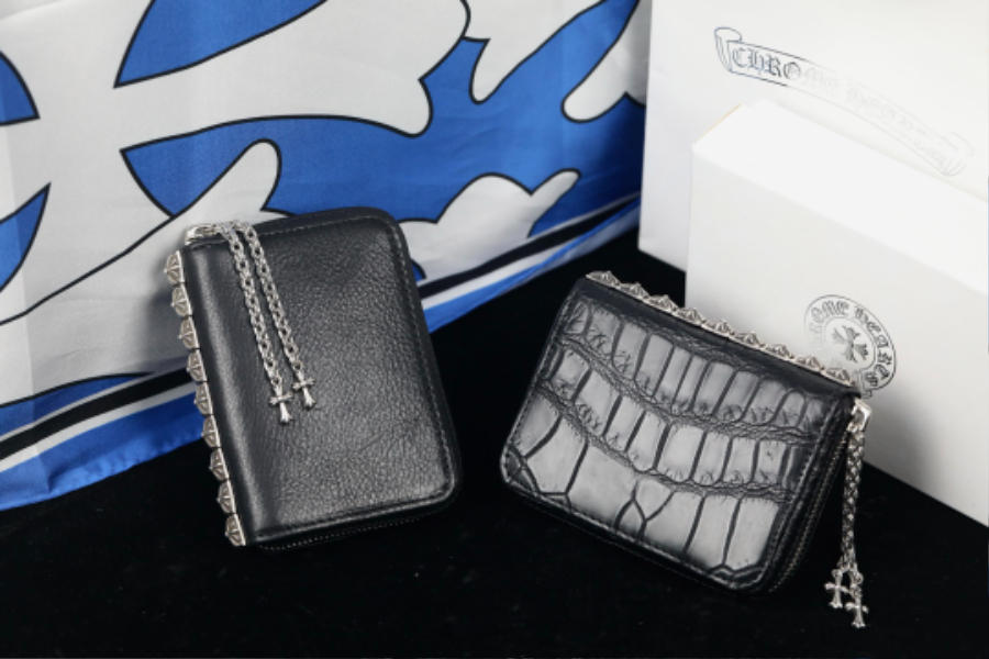 Chrome Hearts Nine Stud Zip Coin Wallet 크롬하츠 나인 스터드 집 코인 월렛 3