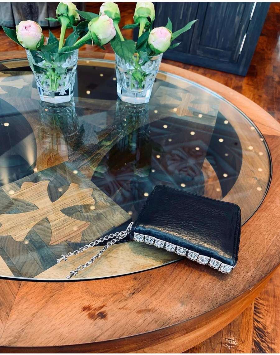 Chrome Hearts Nine Stud Zip Coin Wallet 크롬하츠 나인 스터드 집 코인 월렛 7