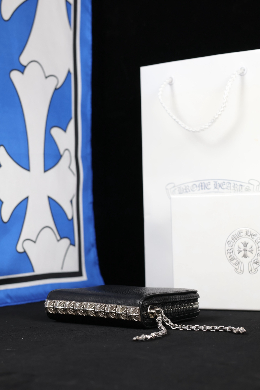 Chrome Hearts Nine Stud Zip Coin Wallet 크롬하츠 나인 스터드 집 코인 월렛 16