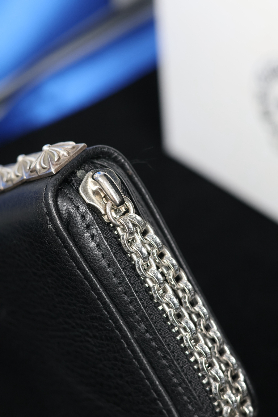 Chrome Hearts Nine Stud Zip Coin Wallet 크롬하츠 나인 스터드 집 코인 월렛 21