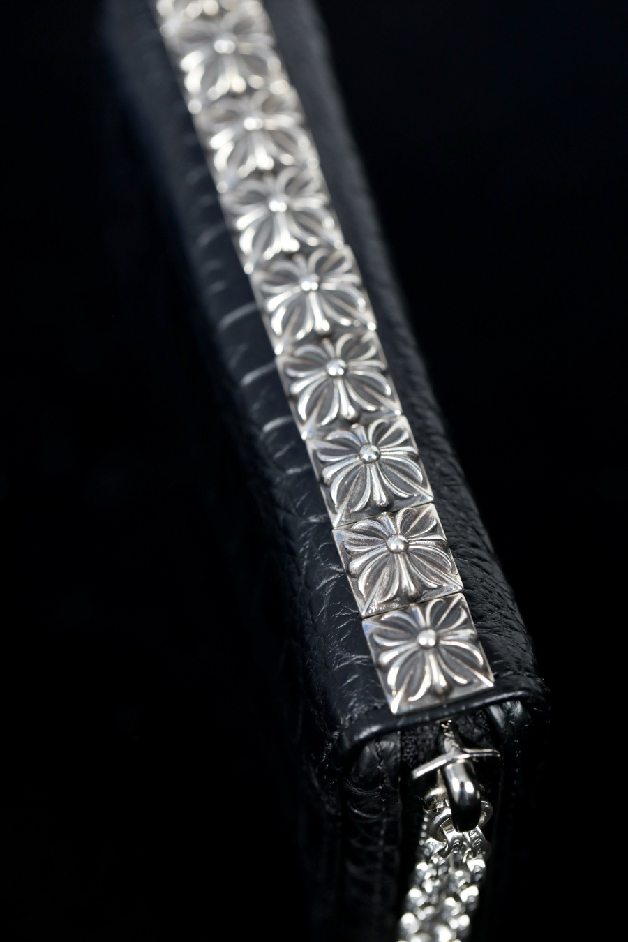 Chrome Hearts Crocodile Nine Stud Zip Coin Wallet 크롬하츠 크로커다일 나인 스터드 집 코인 월렛 15