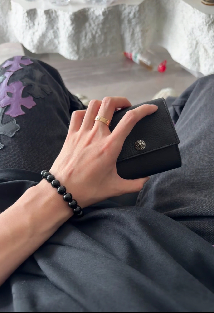 Chrome Hearts Trifold Coin Wallet 크롬하츠 트라이폴드 코인 월렛 4