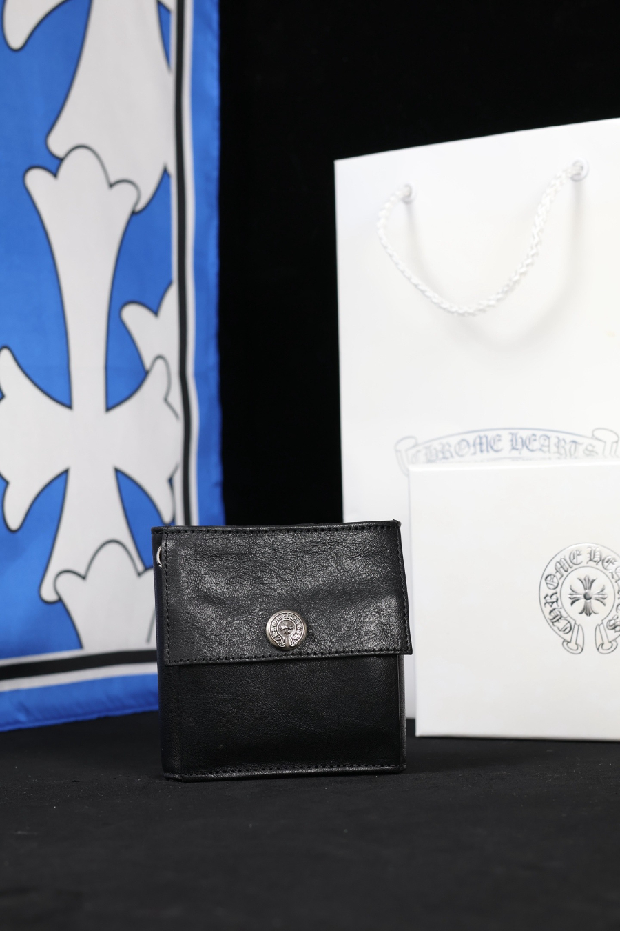 Chrome Hearts Trifold Coin Wallet 크롬하츠 트라이폴드 코인 월렛 10