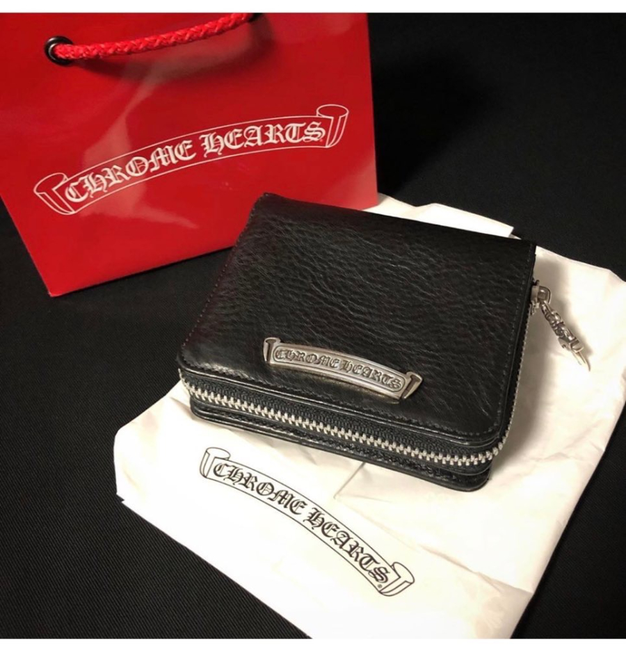 Chrome Hearts Large Scroll Zip Bi-Fold Coin Wallet 크롬하츠 라지 스크롤 집 바이폴드 코인 월렛 3