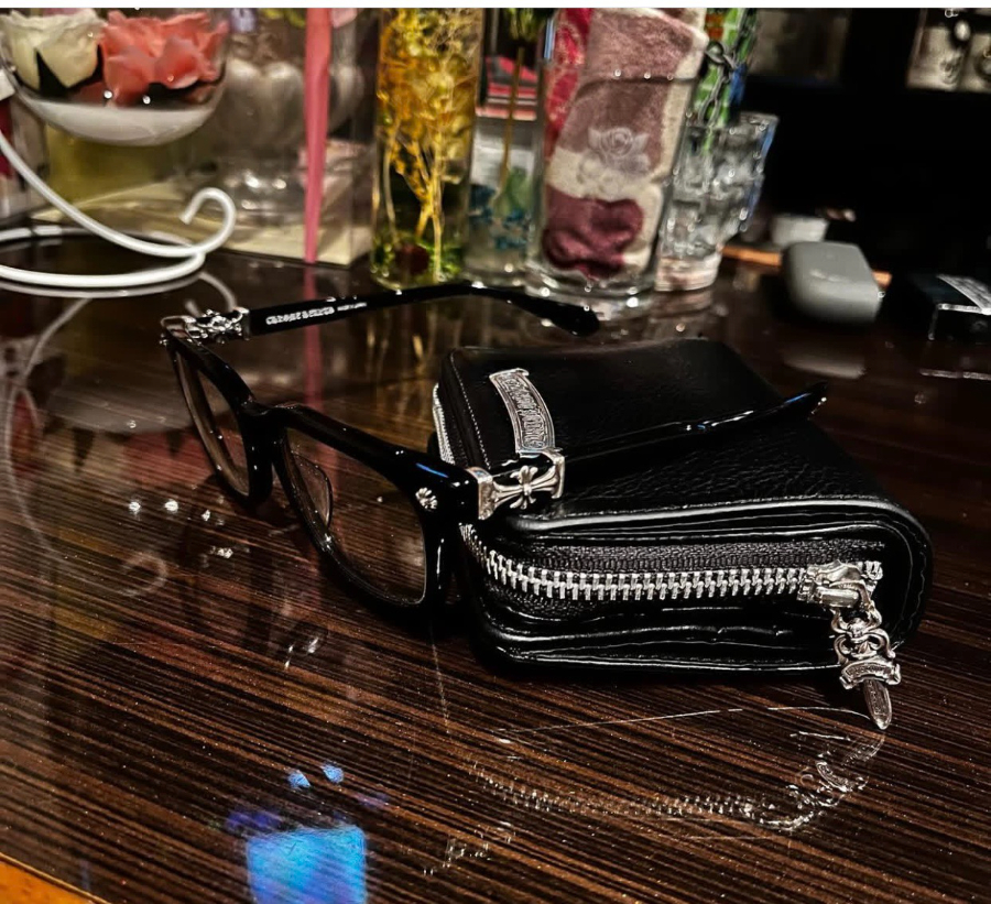 Chrome Hearts Large Scroll Zip Bi-Fold Coin Wallet 크롬하츠 라지 스크롤 집 바이폴드 코인 월렛 5