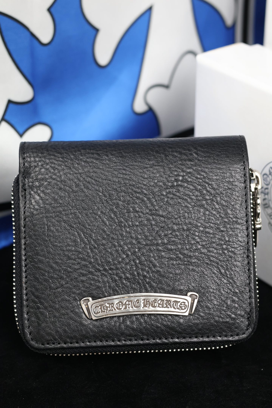 Chrome Hearts Large Scroll Zip Bi-Fold Coin Wallet 크롬하츠 라지 스크롤 집 바이폴드 코인 월렛 17