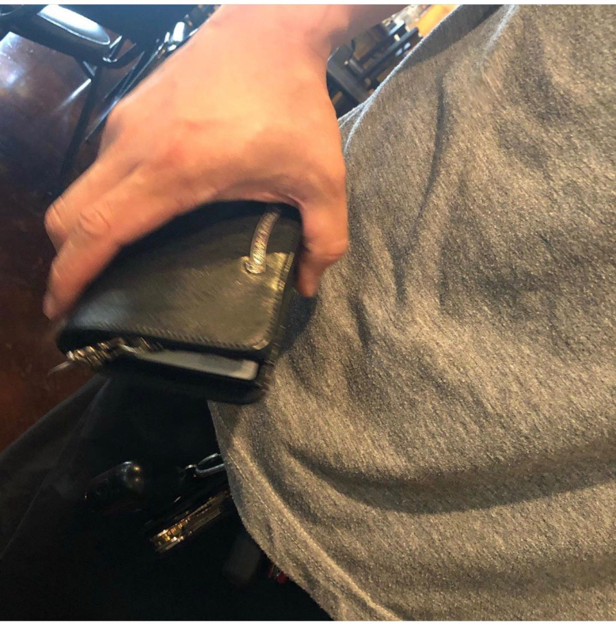 Chrome Hearts Small Scroll Zip Bi-Fold Coin Wallet 크롬하츠 스몰 스크롤 집 바이폴드 코인 월렛 4