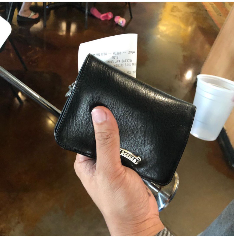 Chrome Hearts Small Scroll Zip Bi-Fold Coin Wallet 크롬하츠 스몰 스크롤 집 바이폴드 코인 월렛 5