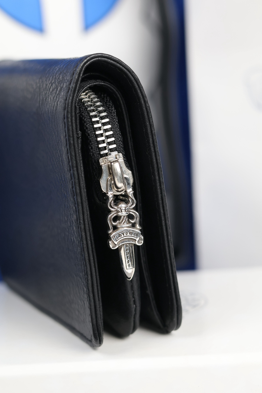 Chrome Hearts Small Scroll Zip Bi-Fold Coin Wallet 크롬하츠 스몰 스크롤 집 바이폴드 코인 월렛 18