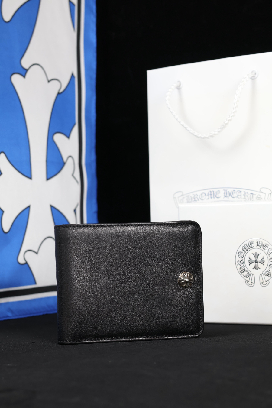 Chrome Hearts Bi-Fold Zip Coin Wallet 크롬하츠 바이폴드 집 코인 월렛 8