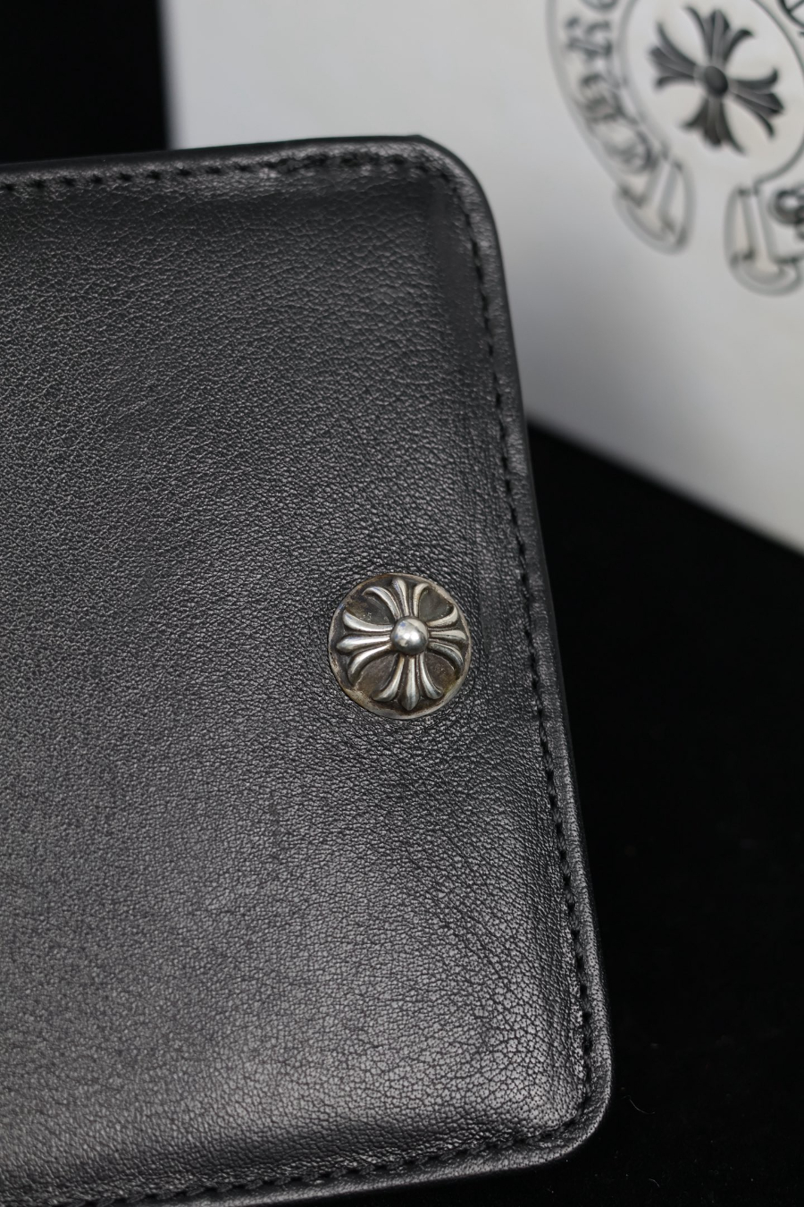 Chrome Hearts Bi-Fold Zip Coin Wallet 크롬하츠 바이폴드 집 코인 월렛 16