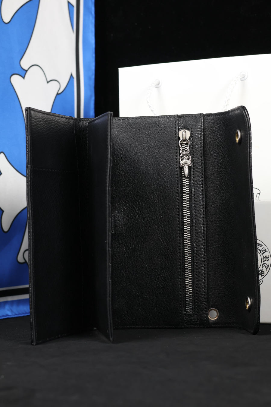 Chrome Hearts Crocodile Trifold Wallet 크롬하츠 크로커다일 트리폴드 장지갑 12