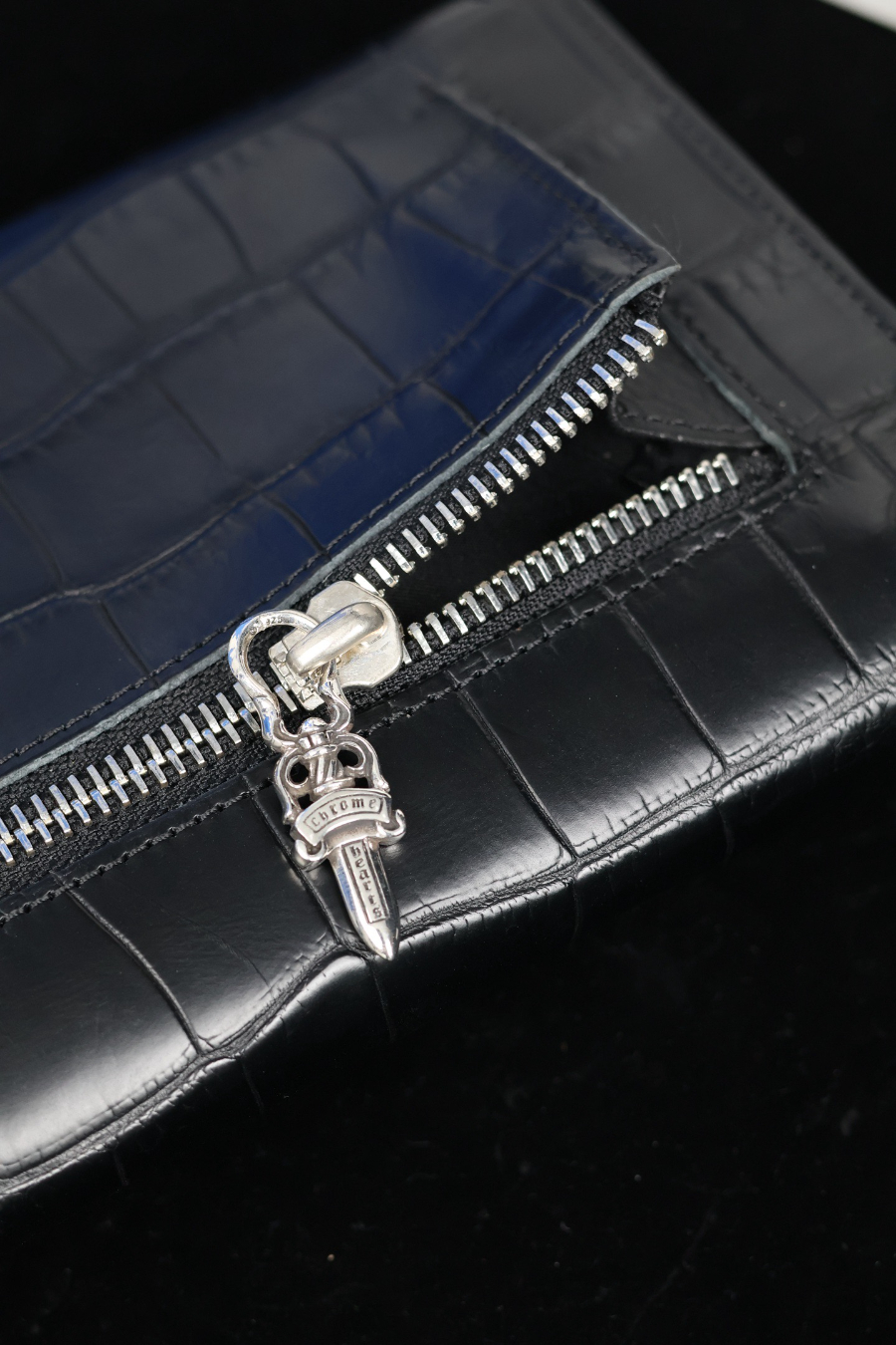 Chrome Hearts Crocodile Trifold Wallet 크롬하츠 크로커다일 트리폴드 장지갑 16