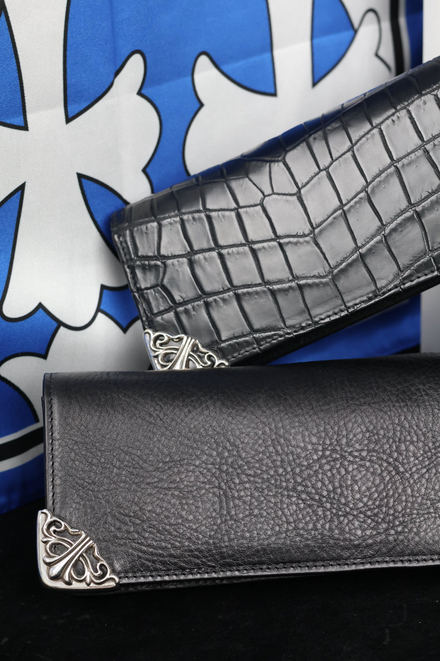 Chrome Hearts Long Wallet with Silver Corner 크롬하츠 실버 코너 장지갑 7