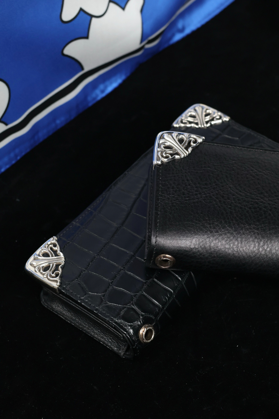 Chrome Hearts Long Wallet with Silver Corner 크롬하츠 실버 코너 장지갑 10
