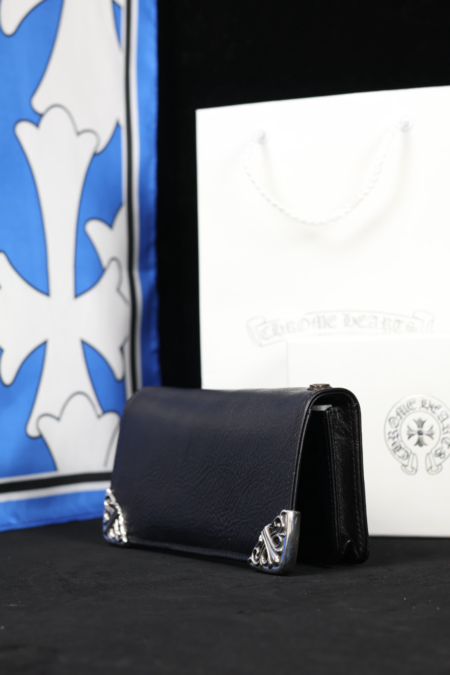 Chrome Hearts Long Wallet with Silver Corner 크롬하츠 실버 코너 장지갑 12