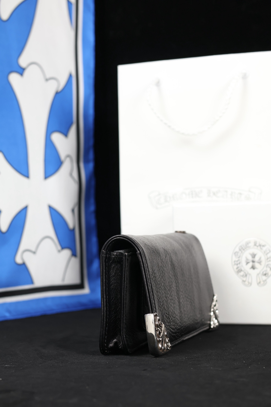 Chrome Hearts Long Wallet with Silver Corner 크롬하츠 실버 코너 장지갑 13