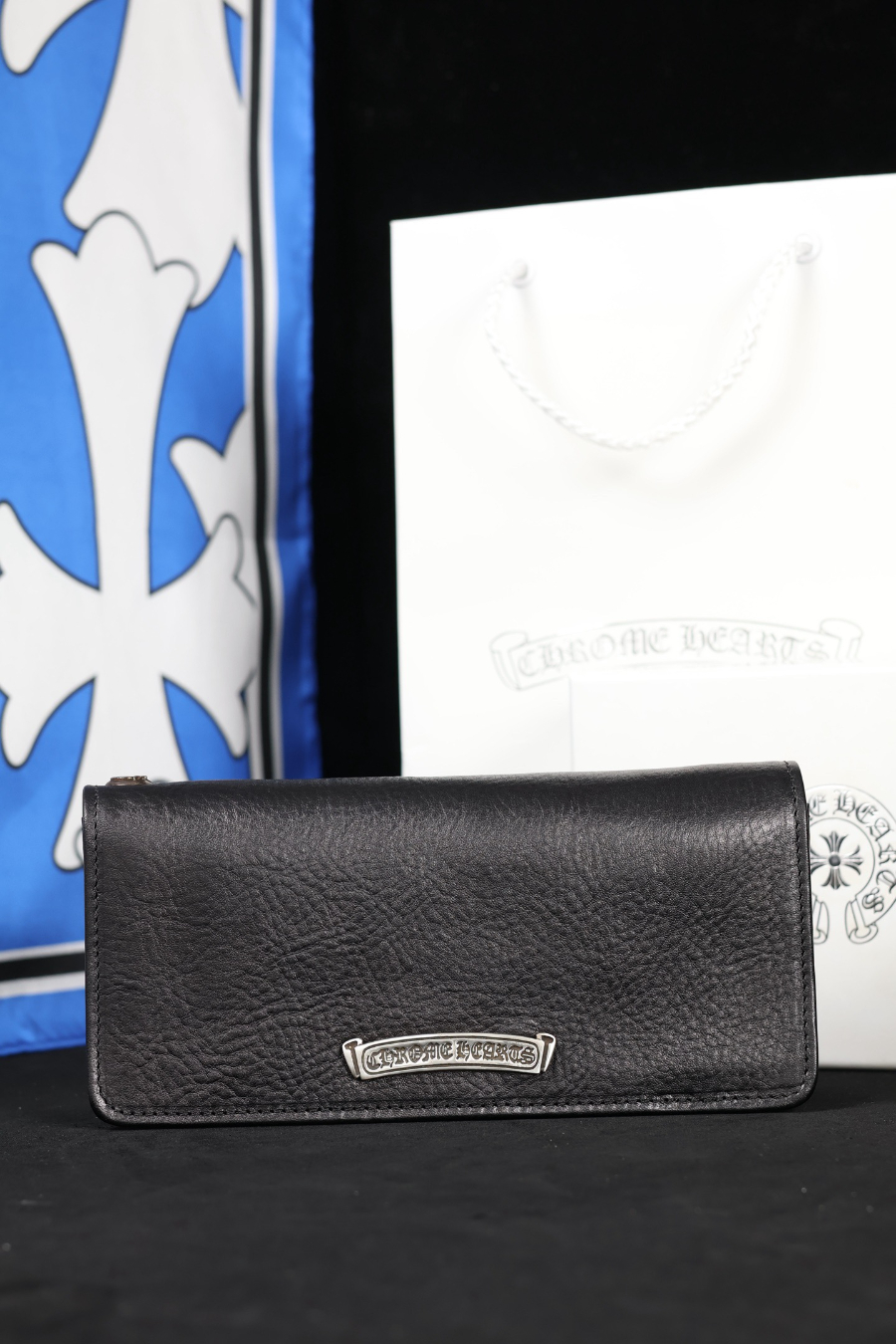 Chrome Hearts Long Wallet with Silver Corner 크롬하츠 실버 코너 장지갑 14