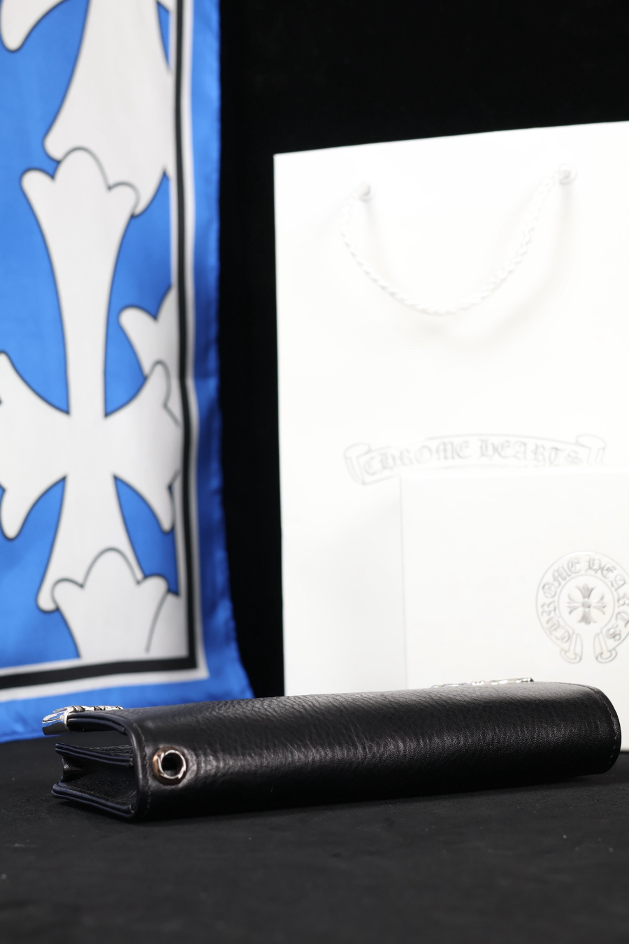 Chrome Hearts Long Wallet with Silver Corner 크롬하츠 실버 코너 장지갑 15