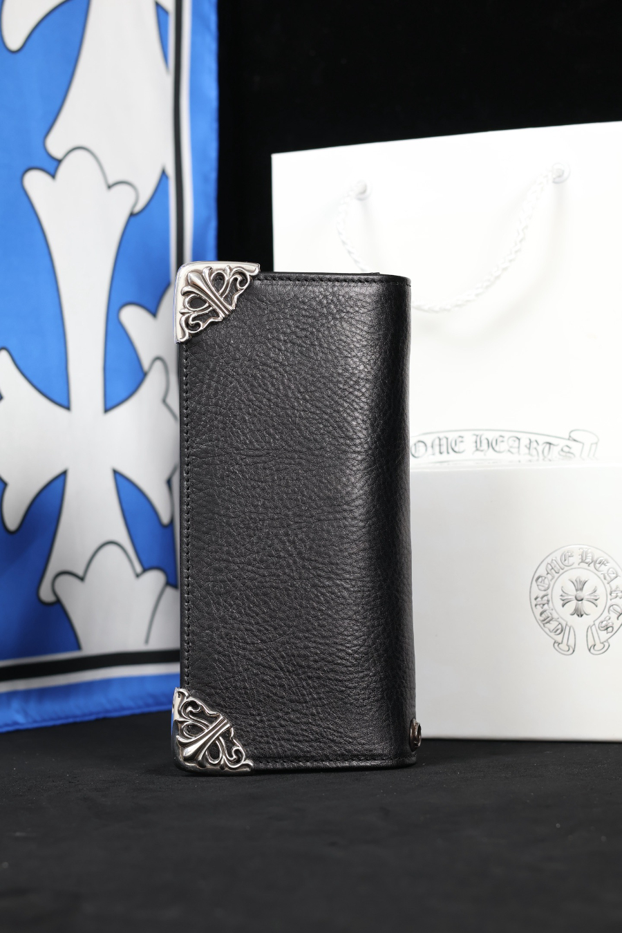 Chrome Hearts Long Wallet with Silver Corner 크롬하츠 실버 코너 장지갑 17