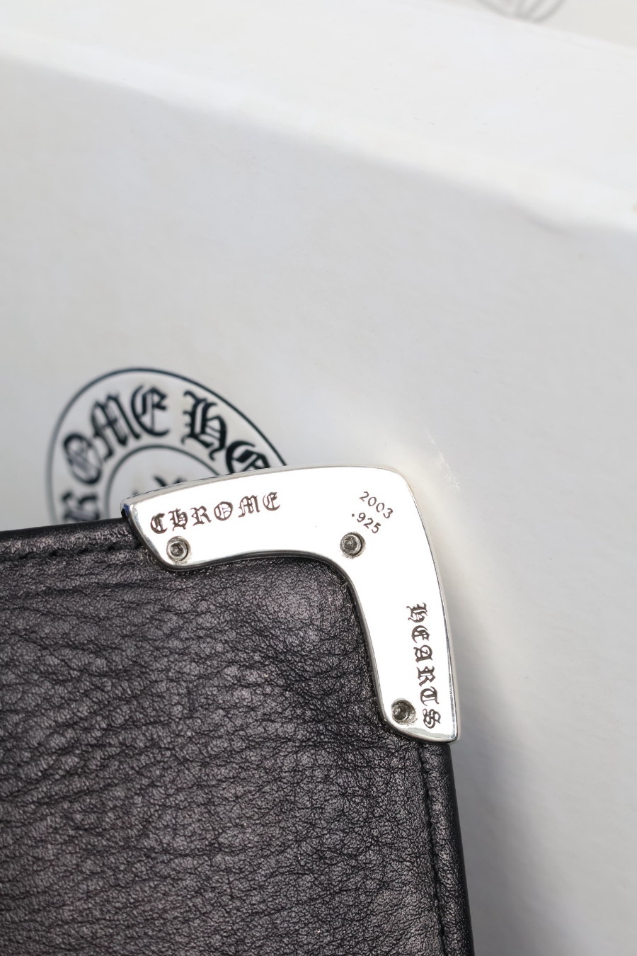 Chrome Hearts Long Wallet with Silver Corner 크롬하츠 실버 코너 장지갑 21