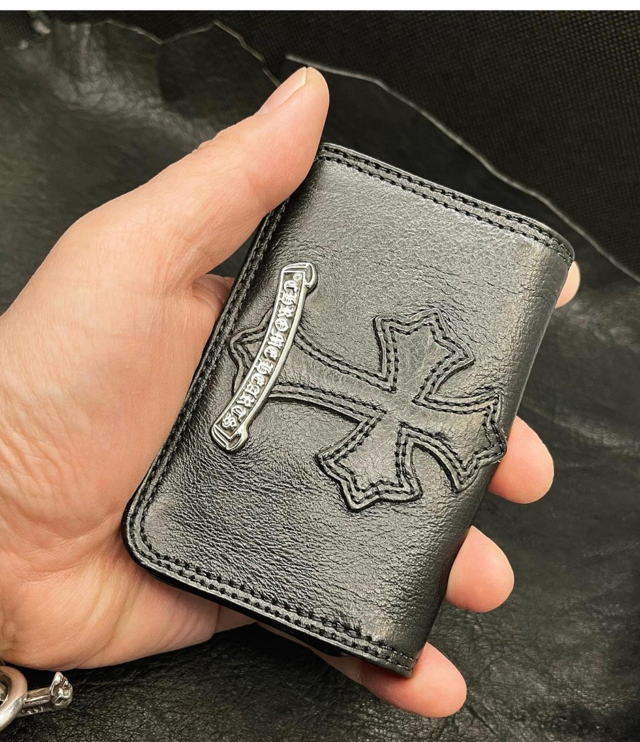 Chrome Hearts Cross Embossed Business Card Holder 크롬하츠 십자가 엠보스드 명함지갑 2