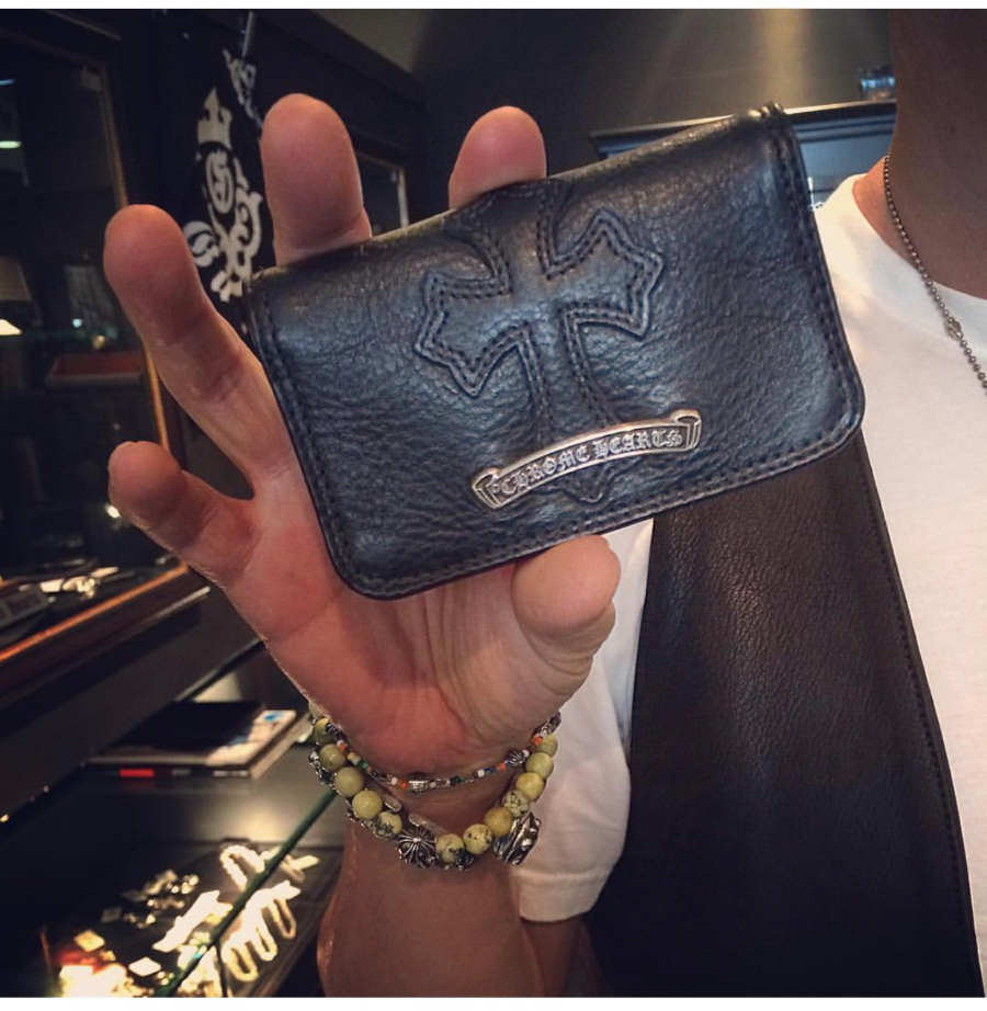 Chrome Hearts Cross Embossed Business Card Holder 크롬하츠 십자가 엠보스드 명함지갑 3