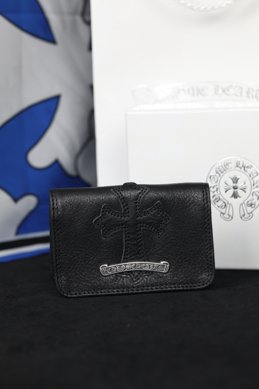 Chrome Hearts Cross Embossed Business Card Holder 크롬하츠 십자가 엠보스드 명함지갑 4