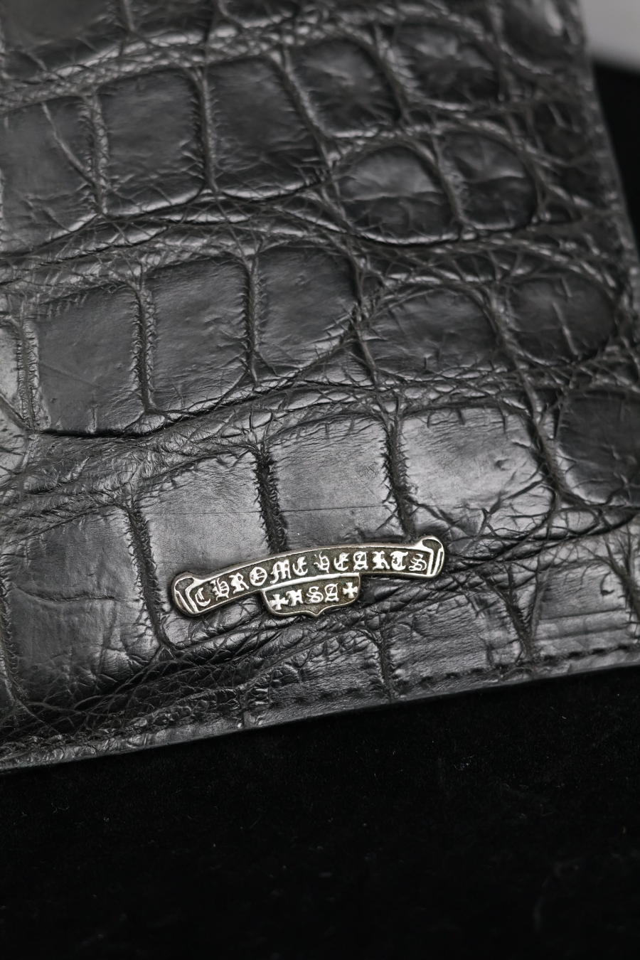 Chrome Hearts Crocodile Leather Phone Sleeve 크롬하츠 크로커다일 가죽 휴대폰 슬리브 (소형) 11