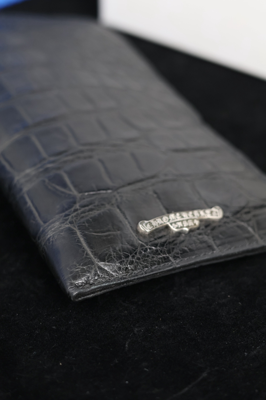 Chrome Hearts Crocodile Leather Phone Sleeve 크롬하츠 크로커다일 가죽 휴대폰 슬리브 (소형) 12