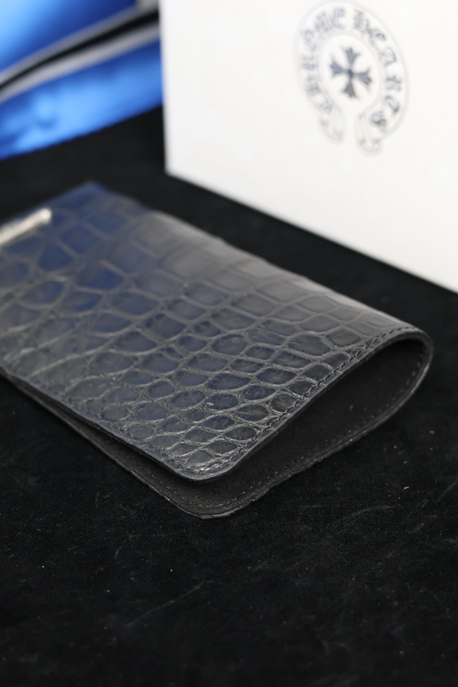 Chrome Hearts Crocodile Leather Phone Sleeve 크롬하츠 크로커다일 가죽 휴대폰 슬리브 (소형) 13
