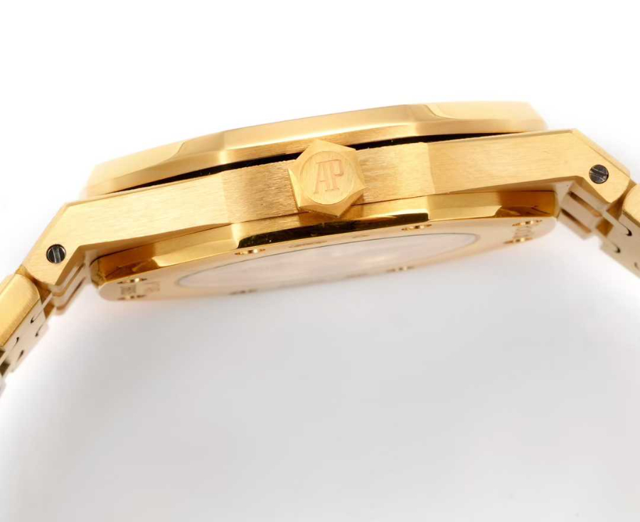 Audemars Piguet Royal Oak Openworked Rainbow 41mm 오데마 피게 로열 오크 오픈워크 레인보우 41mm 골드베젤 7