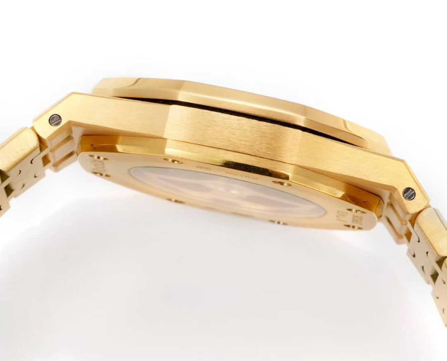 Audemars Piguet Royal Oak Openworked Rainbow 41mm 오데마 피게 로열 오크 오픈워크 레인보우 41mm 골드베젤 8