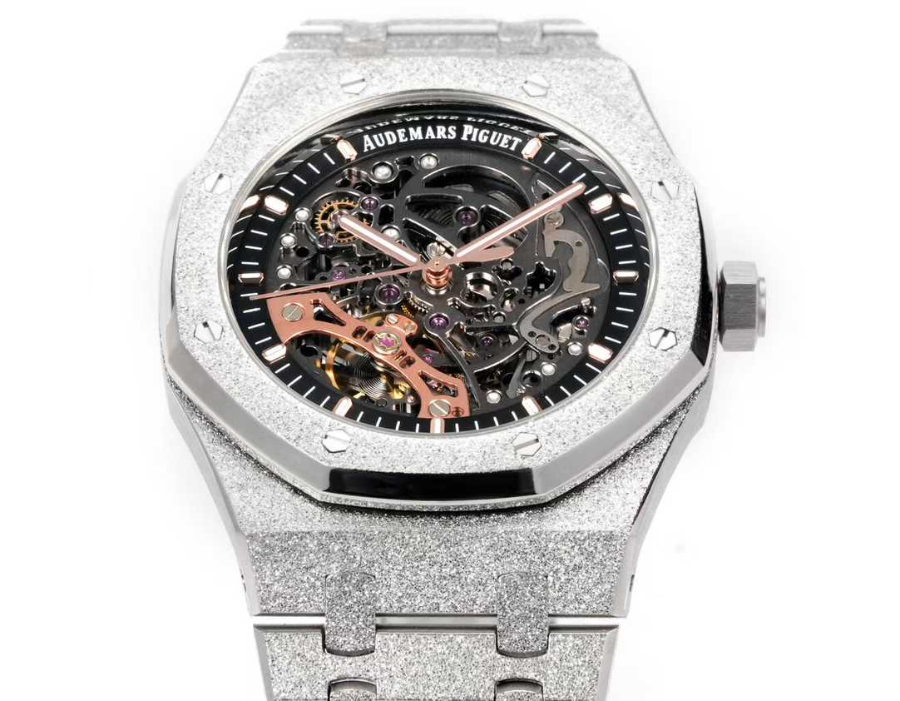 Audemars Piguet Royal Oak Openworked Rainbow 41mm 오데마 피게 로열 오크 오픈워크 레인보우 41mm 실버베젤 3