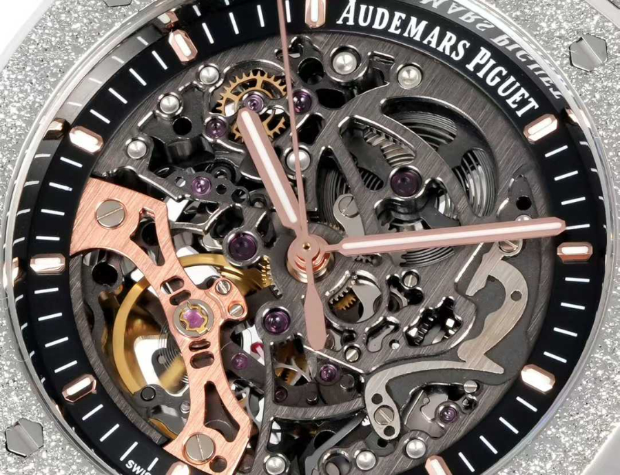 Audemars Piguet Royal Oak Openworked Rainbow 41mm 오데마 피게 로열 오크 오픈워크 레인보우 41mm 실버베젤 6