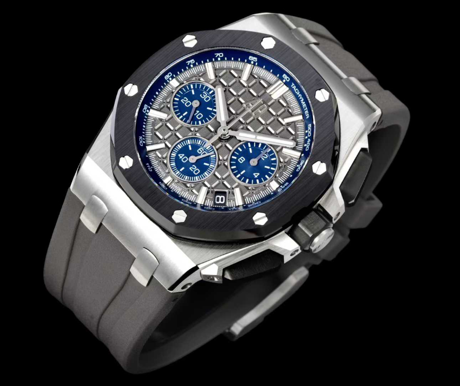 Audemars Piguet Royal Oak Offshore Chronograph 43mm Titanium 오데마 피게 로열 오크 오프쇼어 크로노그래프 43mm 티타늄 그레이다이얼 4