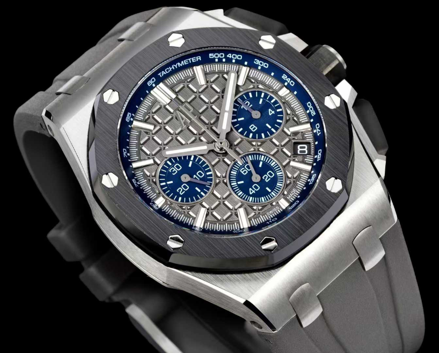 Audemars Piguet Royal Oak Offshore Chronograph 43mm Titanium 오데마 피게 로열 오크 오프쇼어 크로노그래프 43mm 티타늄 그레이다이얼 5