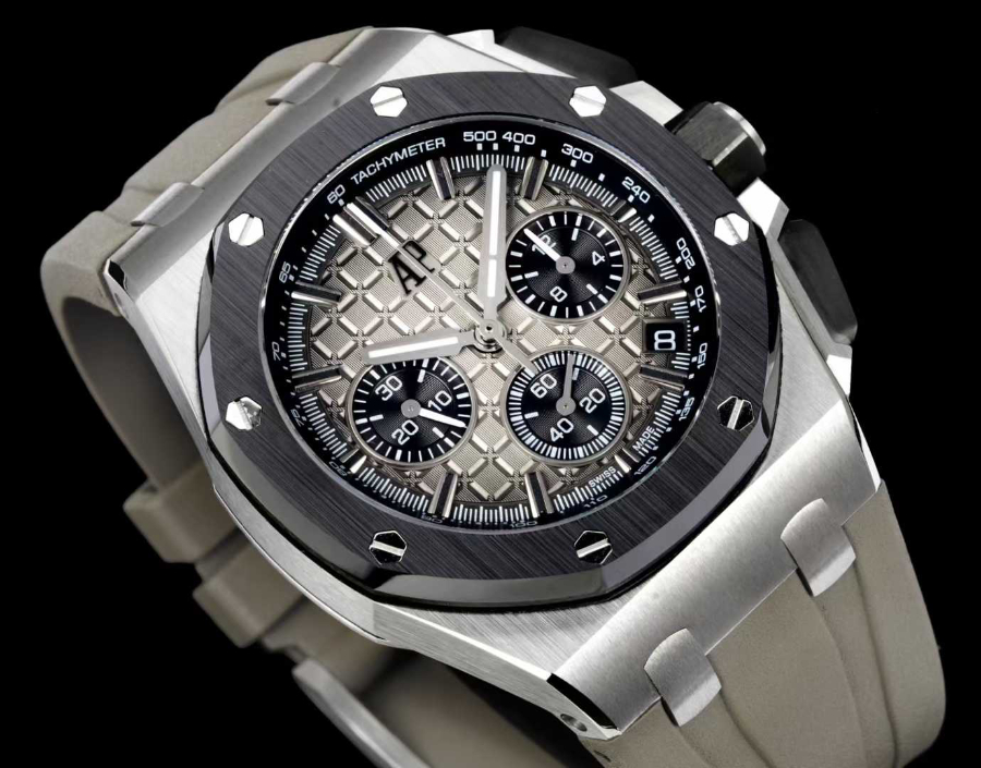 Audemars Piguet Royal Oak Offshore Chronograph 43mm Titanium 오데마 피게 로열 오크 오프쇼어 크로노그래프 43mm 티타늄 카키다이얼 5