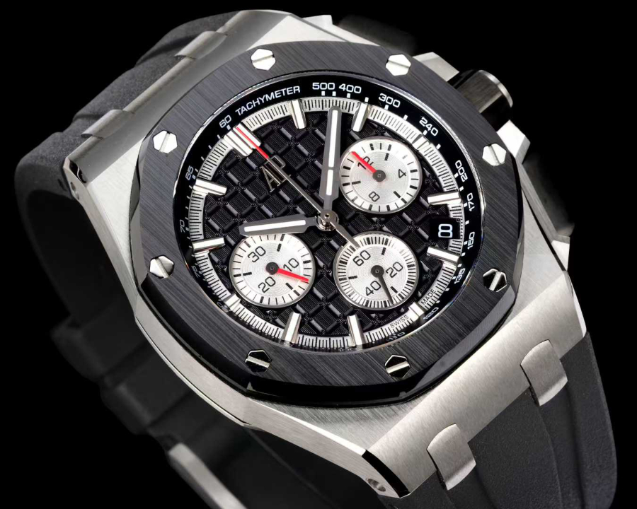 Audemars Piguet Royal Oak Offshore Chronograph 43mm Titanium 오데마 피게 로열 오크 오프쇼어 크로노그래프 43mm 티타늄 블랙다이얼 5
