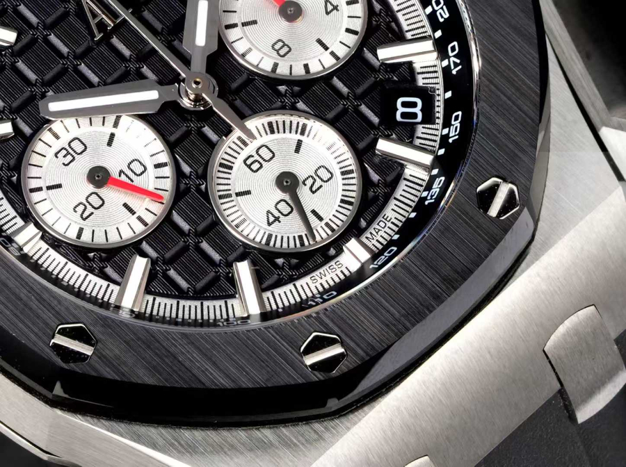 Audemars Piguet Royal Oak Offshore Chronograph 43mm Titanium 오데마 피게 로열 오크 오프쇼어 크로노그래프 43mm 티타늄 블랙다이얼 7