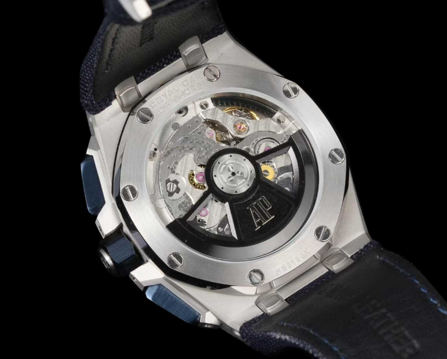 Audemars Piguet Royal Oak Offshore Chronograph 43mm Titanium 오데마 피게 로열 오크 오프쇼어 크로노그래프 43mm 티타늄 네이비다이얼 10